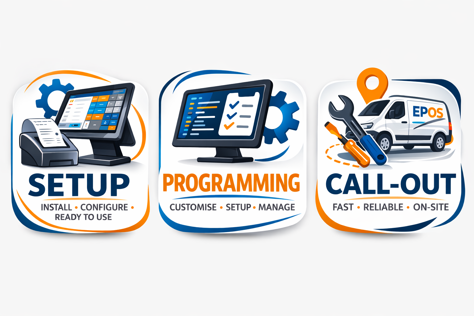 Programming & Set up (for support and call-outs see relevant page on our website)