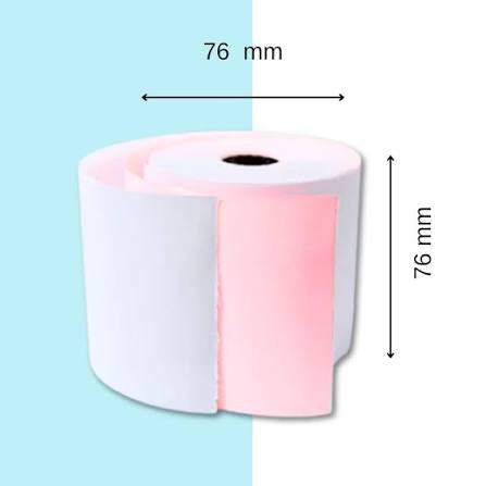 Till rolls 76 x 76 x 12.7 2 ply (box of 20)