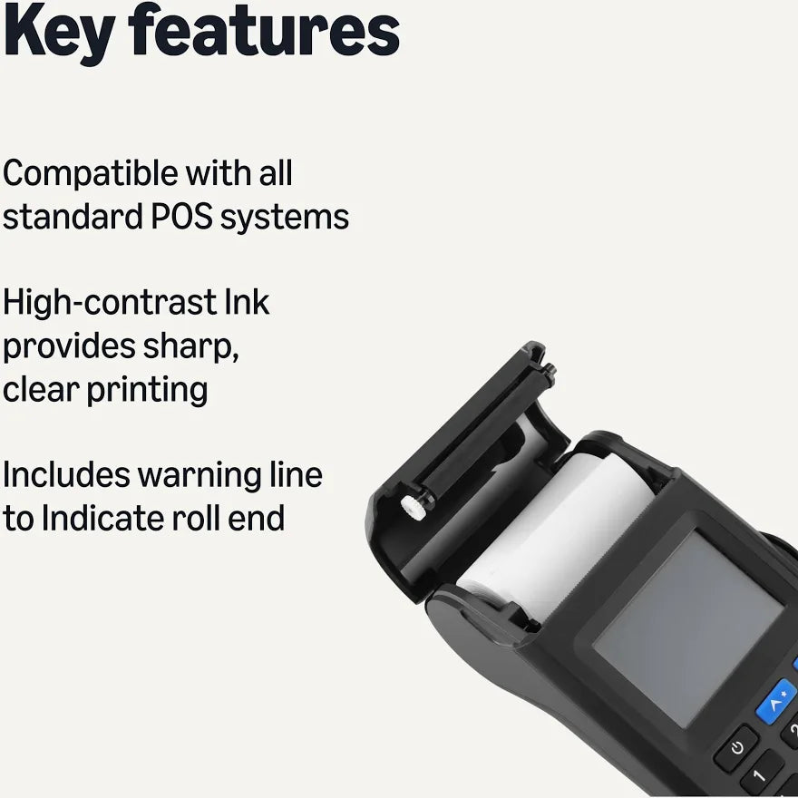 57 x 40 thermal credit card rolls (20)